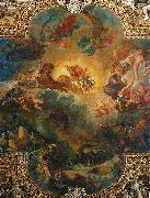 Eugene Delacroix Apollo slaying Python oil painting reproduction